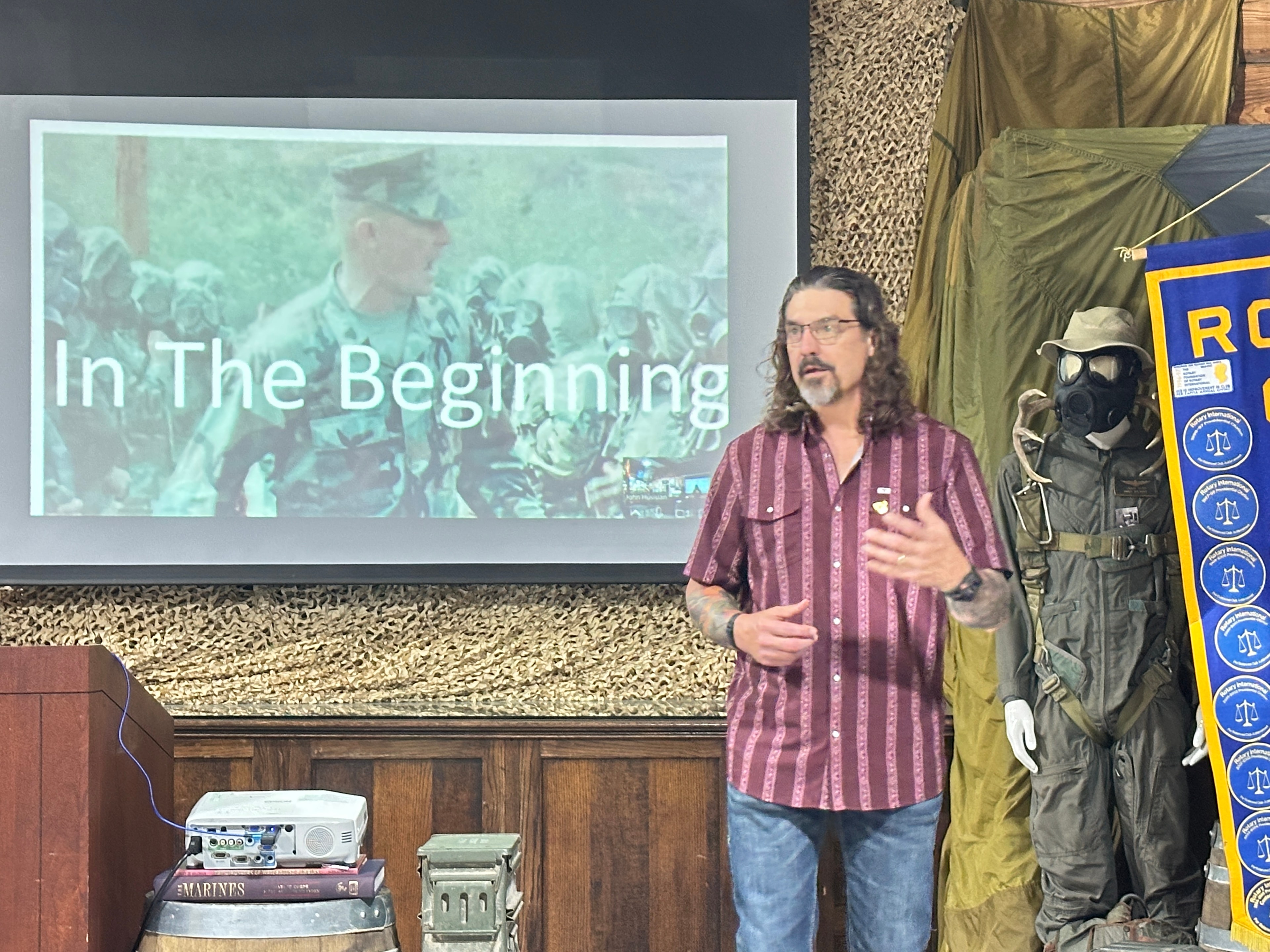 Jeff Shilanski engaging with an audience